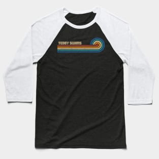 Teddy Swims  - Retro Sunset Baseball T-Shirt